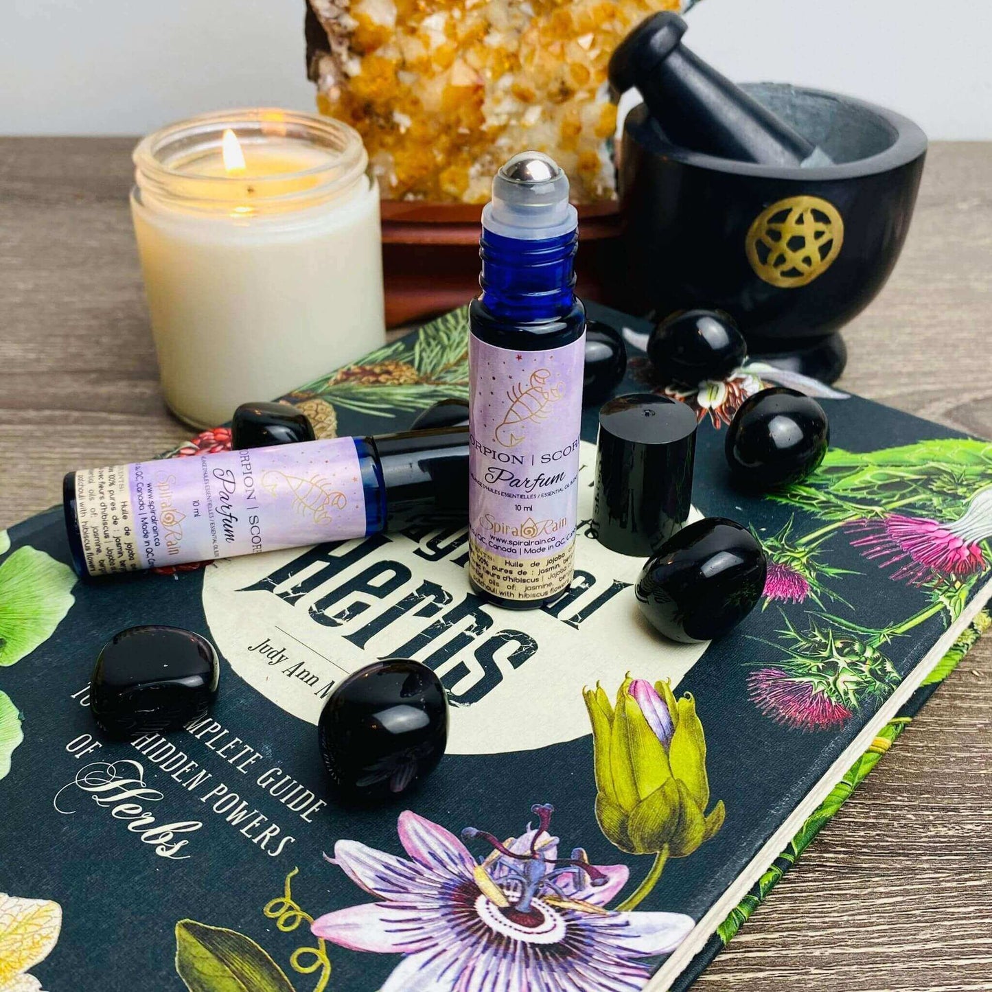 Scorpio (Oct 23 - Nov 21) oil and Perfume 10 ml at $15 only from Spiral Rain