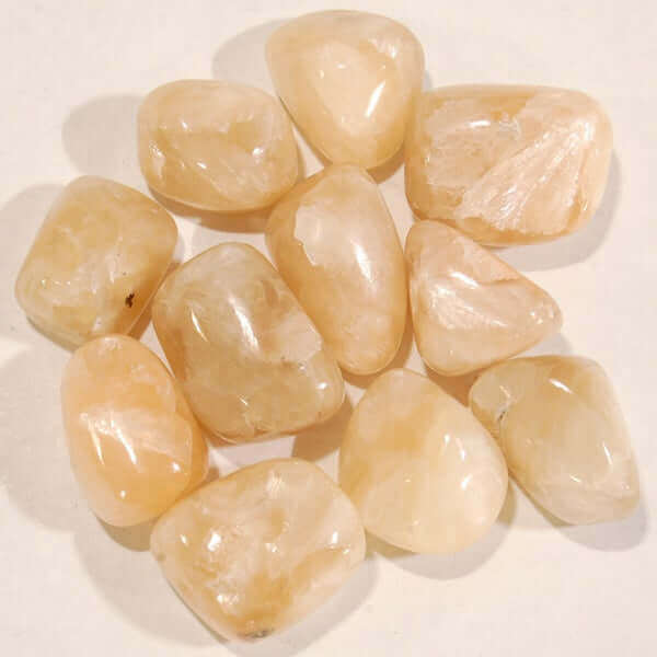 Stilbite Tumbled at $9 only from Spiral Rain