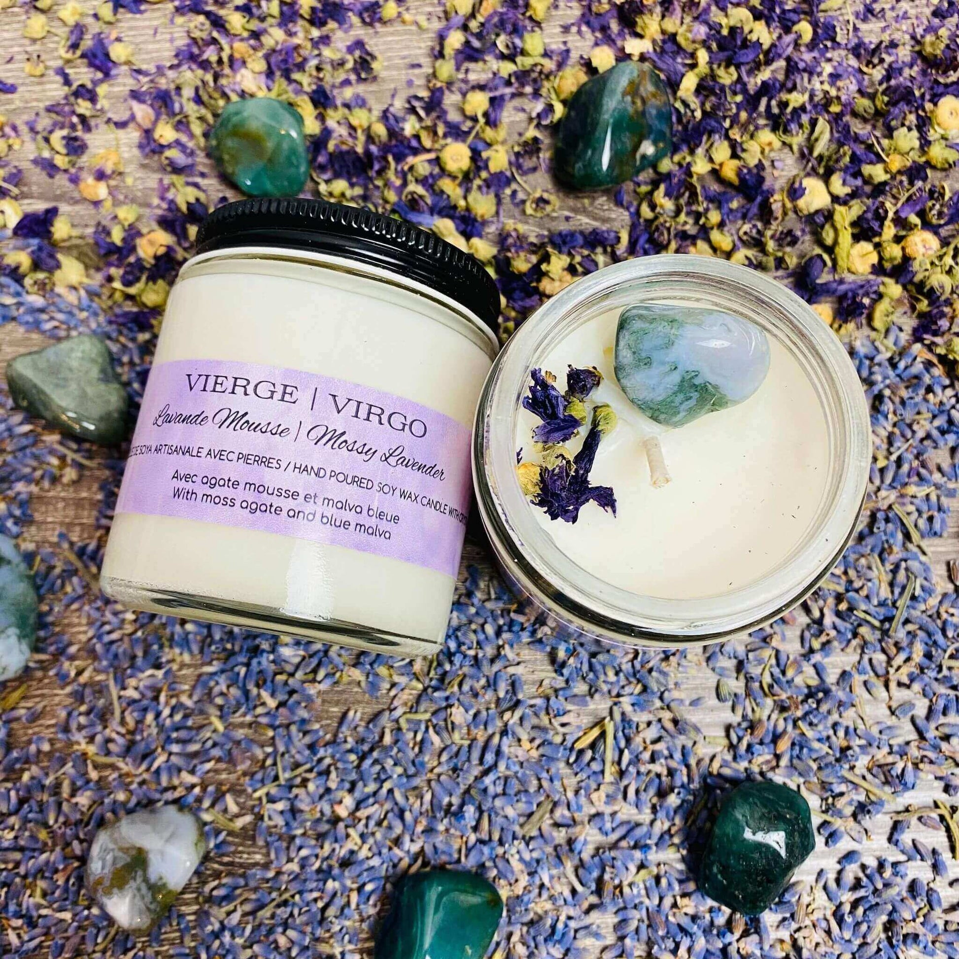 Virgo Candle Aug 23 - Sep 22 at $14 only from Spiral Rain